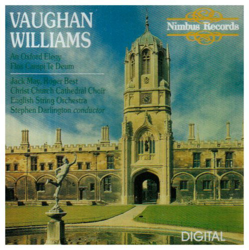 Choral Works - Vaughan Williams / Christ Church Cathedral Choir - Musikk - NIMBUS - 0710357516627 - 14. august 2012