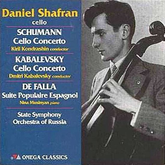 Cover for Daniil Shafran (Cello) · Shafran Plays Schumann. Kabalevsky (Concs) / Haydn. De Falla (CD) (2015)