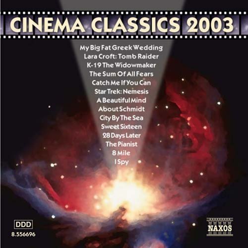 Cover for Cinema Classics 2003 (CD) (2009)