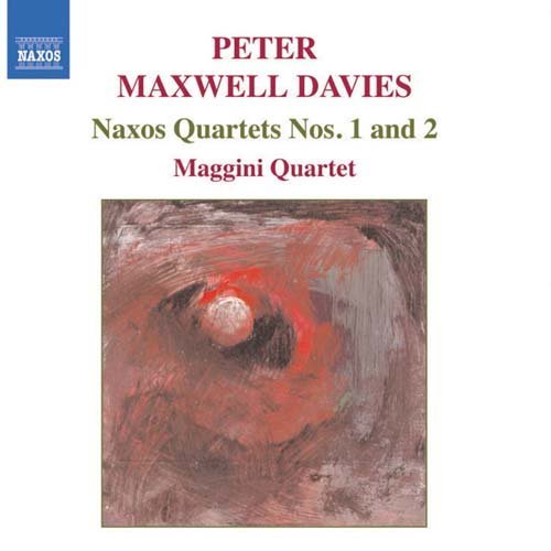 Cover for Maggini Quartet · Maxwell Daviesnaxos Quartets Nos 1 2 (CD) (2004)