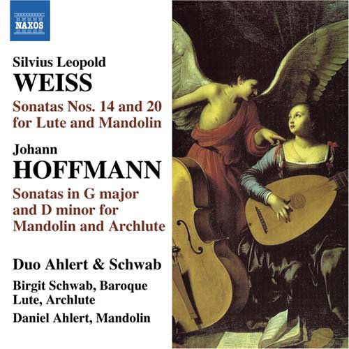 Cover for Weiss / Hoffmann / Schwab / Ahlert · Sonatas for Baroque Flute &amp; Baroque Mandolin (CD) (2007)