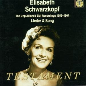Cover for Schwarzkopf · Unpublished Lieder A Testament Klassisk (CD) (2001)