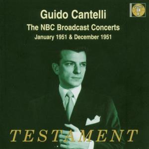 Nbc S. O. / Cantelli / m.fl. · Broadcast Jan + Dec 51 Testament Klassisk (CD) (2000)