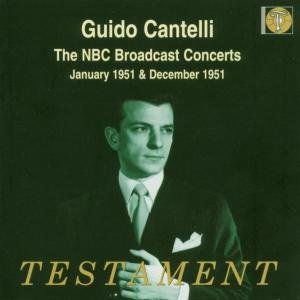 Cover for Nbc S. O. / Cantelli / m.fl. · Broadcast Jan + Dec 51 Testament Klassisk (CD) (2000)