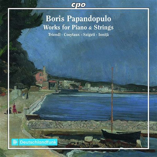 Cover for Papandopulo / Triendl / Ionita · Works for Piano &amp; Strings (CD) (2021)