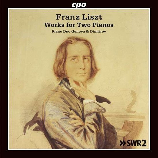 Works for Two Pianos - Liszt / Piano Duo Genova & Dimitrov - Música - CPO - 0761203789627 - 10 de marzo de 2015