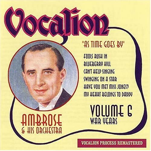 Cover for Ambrose &amp; his Orchestra · As time goes by Vocalion Pop / Rock (CD) (2004)