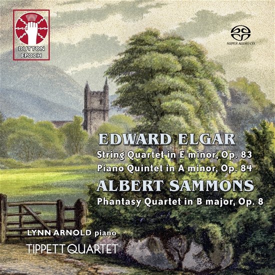 Cover for Tippett Quartet / Lynn Arnold · Elgar: String Quartet / Piano Quintet / Phantasy Quartet (CD) (2023)