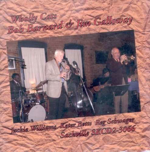 Cover for Barnard, Bob / Jim Galloway · Wholly Cats (CD) (2012)