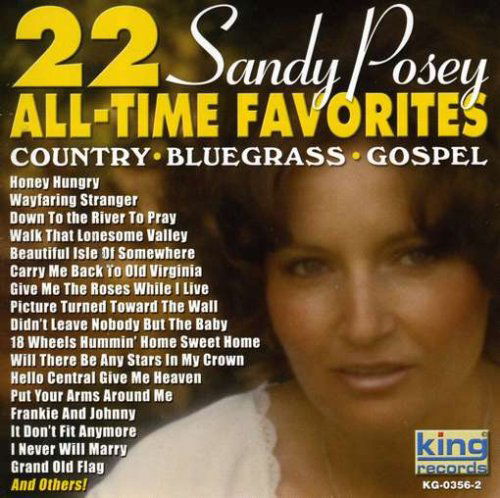 Cover for Sandy Posey · 22 All Time Favorites (CD) (2004)