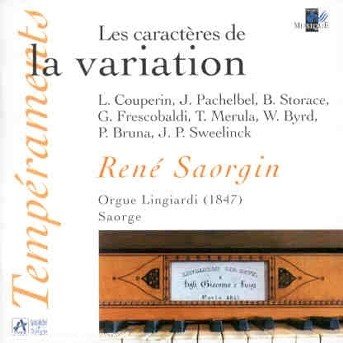 Cover for Couperin / Pachelbel / Frescobaldi · Caracteres De La Variation (CD) (1997)