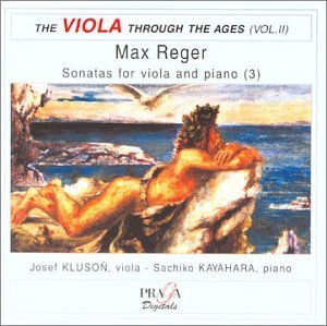 Sonatas For Alt Violin & - M. Reger - Musik - PRAGA - 0794881507627 - 10. Februar 2001
