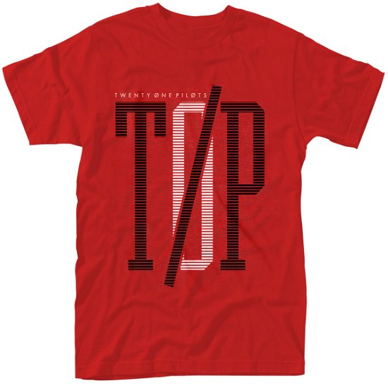 Cover for Twenty One Pilots =t-shir · Inital Line -m/red- (MERCH) [size M] (2016)