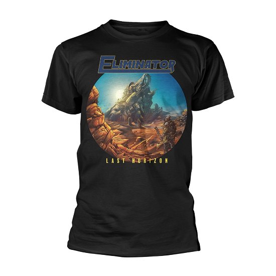 Cover for Eliminator · Last Horizon (T-shirt) [size L] [Black edition] (2018)