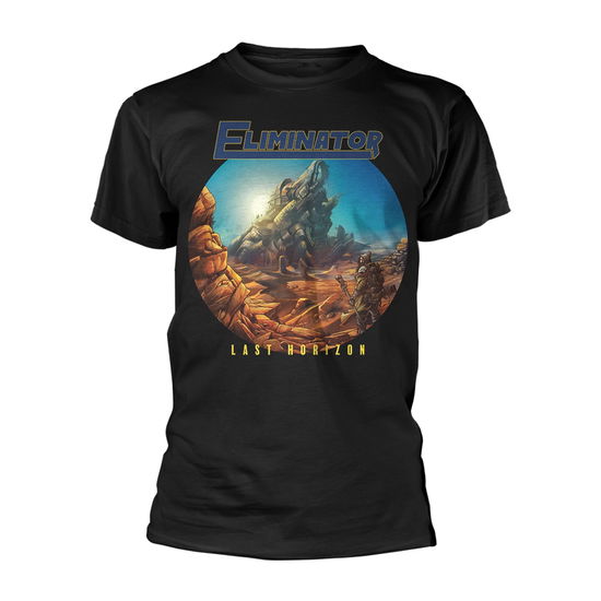 Cover for Eliminator · Last Horizon (T-shirt) [size L] [Black edition] (2018)