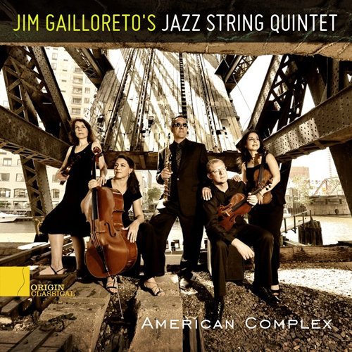 Cover for Jim -Jazz String Quintet- Gailloreto · American Complex (CD) (2015)