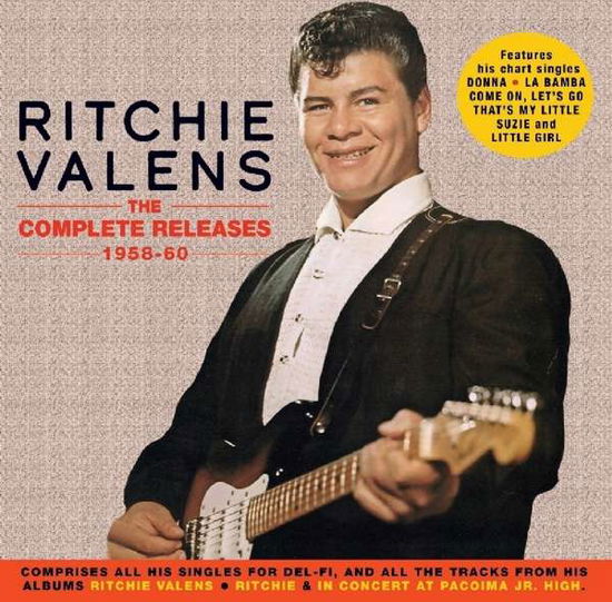 The Complete Releases 1958-60 - Ritchie Valens - Musique - ACROBAT - 0824046328627 - 8 février 2019