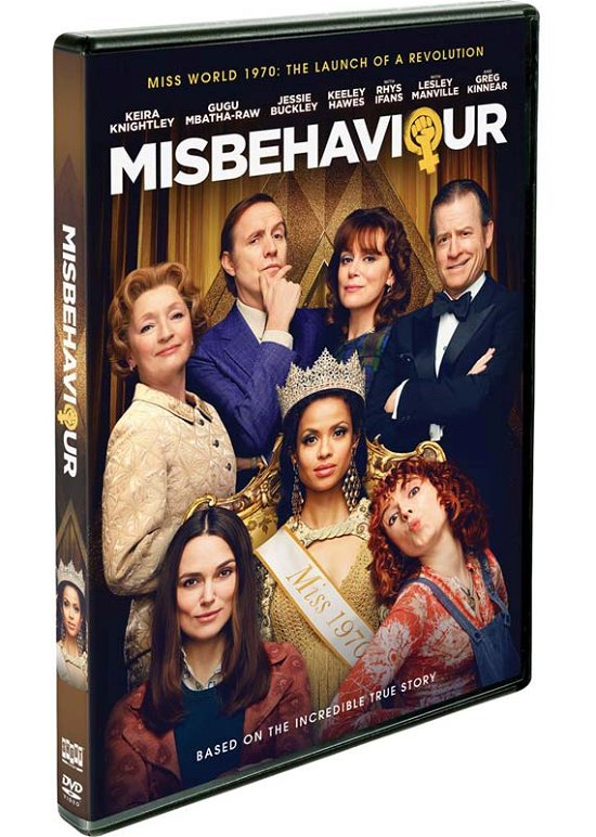 Cover for DVD · Misbehaviour (DVD) (2020)