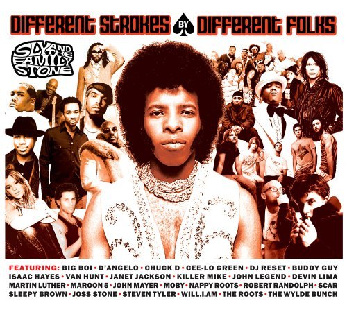 Cover for Sly &amp; Family Stone · Different Strokes by Different Folks (CD) [Tribute edition] (2006)