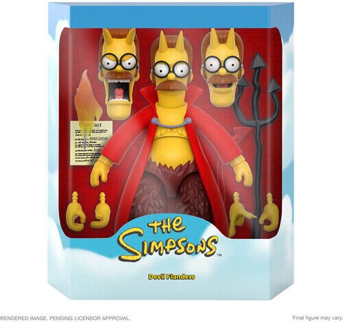 Simpsons Ultimates! Wave 4 - Devil Flanders - Simpsons Ultimates! Wave 4 - Devil Flanders - Merchandise -  - 0840049848627 - April 4, 2024