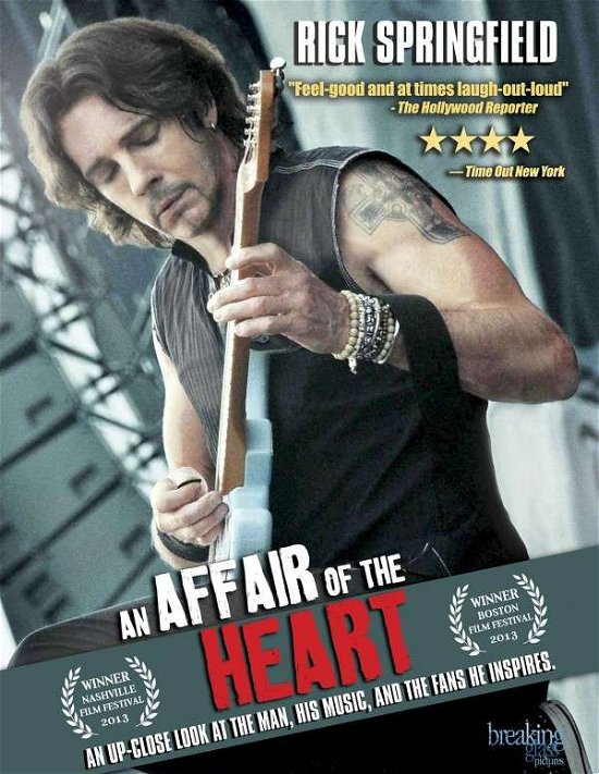 An Affair of the Heart - Rick Springfield - Elokuva - MUSIC VIDEO - 0857965003627 - perjantai 13. marraskuuta 2015