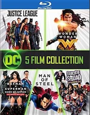 Cover for Dc 5-film Collection (5 Blu-ra (Blu-Ray) (2018)