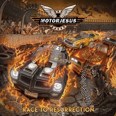 Race to Resurrection - Motorjesus - Musiikki - DRAKKAR - 0884860218627 - perjantai 15. kesäkuuta 2018