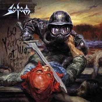 Cover for Sodom · 40 Years at War – the Greatest Hell of Sodom (CD) [Digipak] (2022)