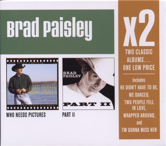 Cover for Brad Paisley · Who Needs Pictures / Part II (CD) (1990)