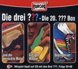 Cover for Die Drei ??? · 20/3er Box-folgen 58-60 (CD) (2009)