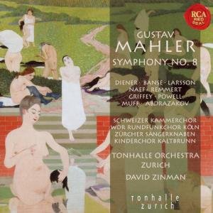 Cover for Mahler · Mahler-symphony Nâº.8 (SACD)