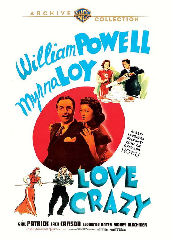 Cover for Love Crazy (1941) (DVD) (2017)