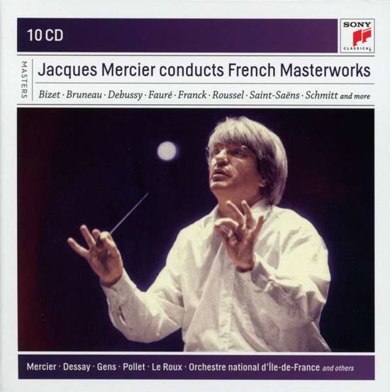 Cover for Jacques Mercier &amp; Orchestre National D'ile De Fran · Masterworks of the Late 19th Century in France (CD) (2017)