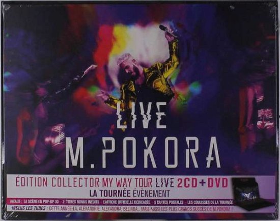 Cover for M. Pokora · My Way Tour Live (CD) [Limited edition] (2017)