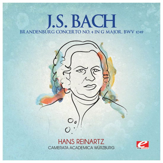 Cover for Bachjc · Brandenburg Concerto 4 G Maj (CD) [EP edition] (2013)