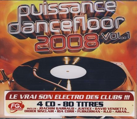 Cover for Puissance Dancefloor 2008 (CD) (2019)
