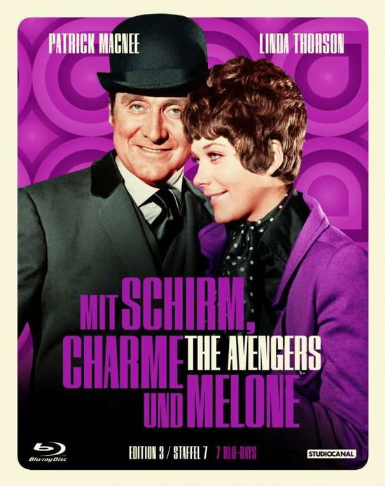 Cover for Mit Schirm, Charme Und Melone - Edition 3 (9 Blu-rays) (Blu-ray) (2015)