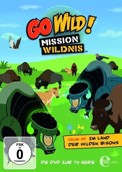 Cover for Go Wild!-mission Wildnis · (25)dvd Z.tv-im Land Der Wilden Bisons (DVD) (2017)