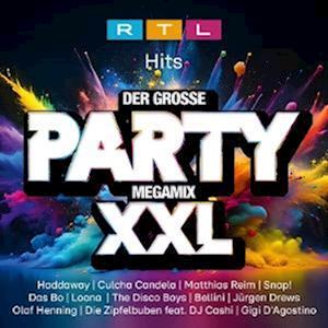 Cover for Rtl Hits-der Grosse Party Megamix Xxl (CD) (2025)