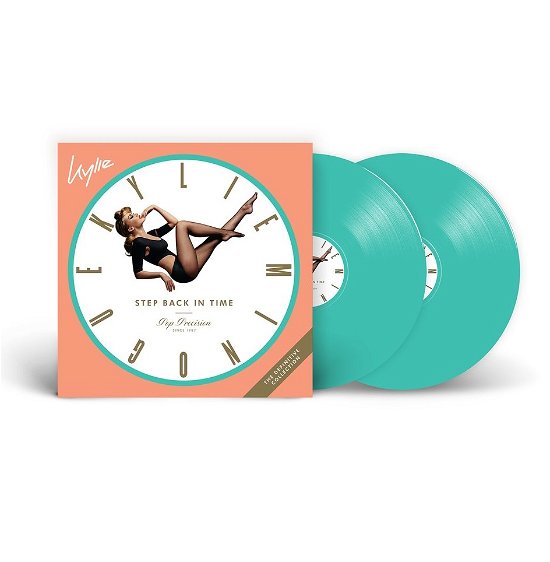 Cover for Kylie Minogue · Step Back In Time: The Definitive Collection (Green Vinyl) (LP) [Limited edition] (2019)