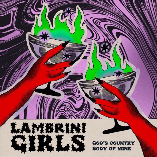 Cover for Lambrini Girls · God's Country / Body of Mine (Purple Vinyl, Jacket W/ Spine) (7&quot;) (2024)