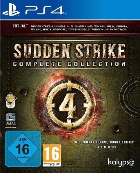Cover for Game · Sudden Strike 4 PS-4 Complete (PS4) (2019)