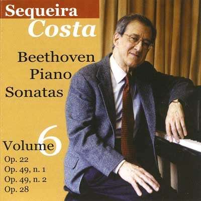 Cover for Sequeira Costa · Beethoven Piano Sonatas Vol.6 (CD) (2014)