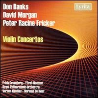 Cover for Banks / Morgan / Fricker / Neaman / Handley · Violin Concertos (CD) (2008)