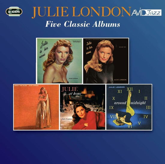 Cover for Julie London · Five Classic Albums (CD) (2019)