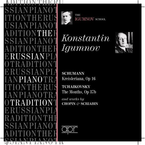 Cover for Igumnov / Igumnov School / Flier · Russian Piano Tradition (CD) (2008)