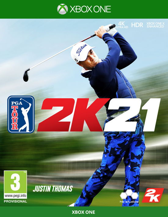 Cover for Xb-one Software · PGA Tour 2K21  XB-One  AT Justin Thomas (XONE) (2020)