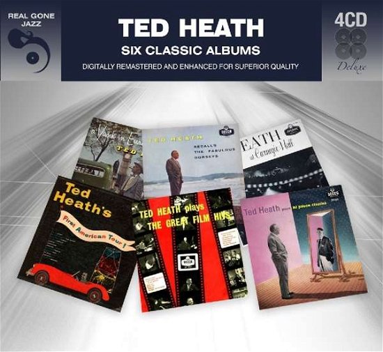 6 Classic Albums - Ted Heath - Muziek - REAL GONE MUSIC - 5036408197627 - 20 oktober 2017