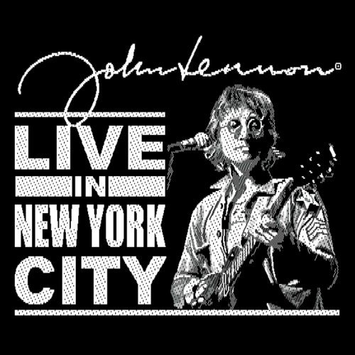 John Lennon Standard Woven Patch: Live in New York City - John Lennon - Merchandise - Epic Rights - 5055295314627 - 