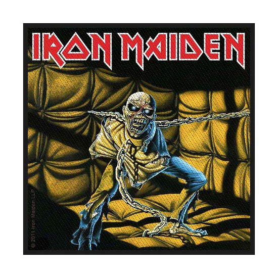 Cover for Iron Maiden · Iron Maiden Standard Woven Patch: Piece Of Mind (Retail Pack) (Patch) [Black edition] (2019)